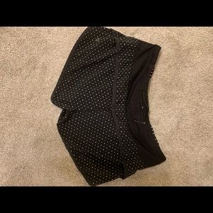 LULU LEMON Polka Dot Speed Up Short 2.5”